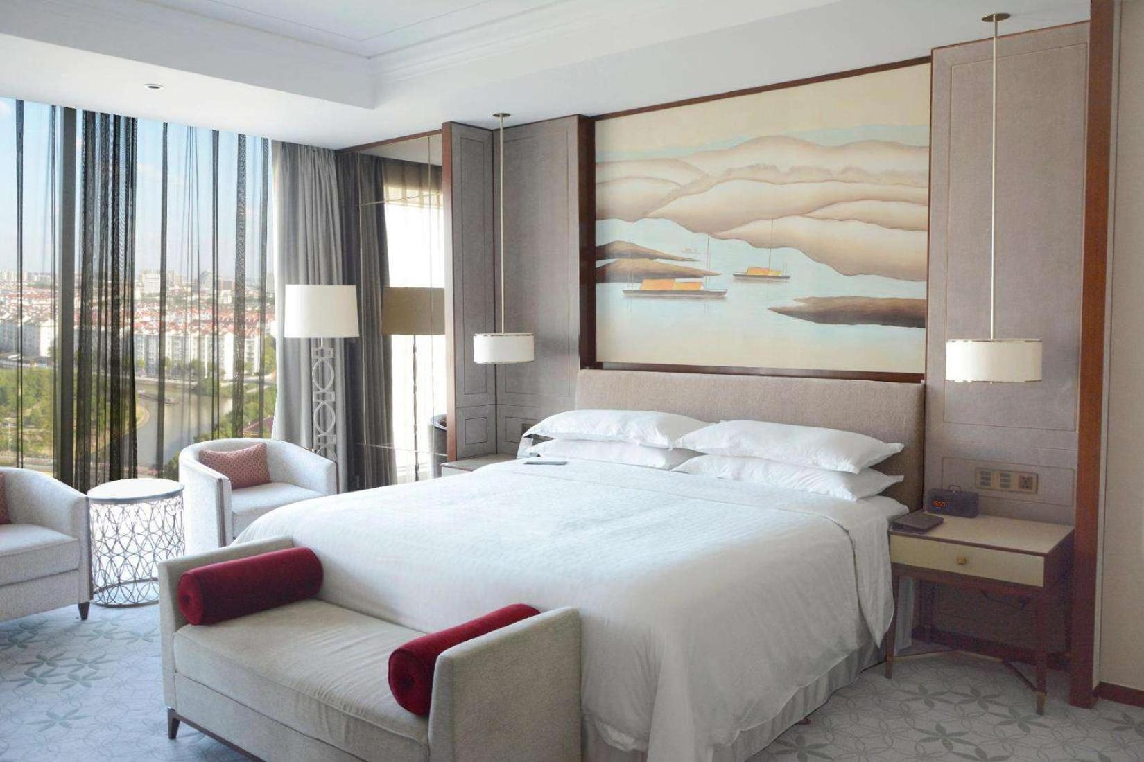 Sheraton Shanghai Jiading Hotel Dış mekan fotoğraf